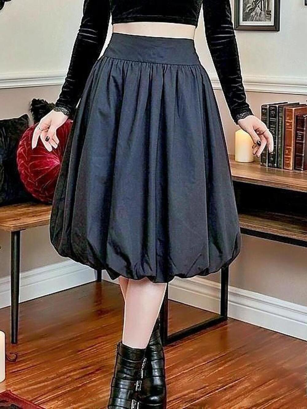 Nanette Lepore BlackGothic Balloon Skirt